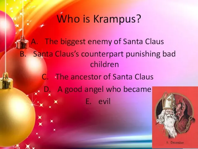 Who is Krampus? The biggest enemy of Santa Claus Santa Claus’s