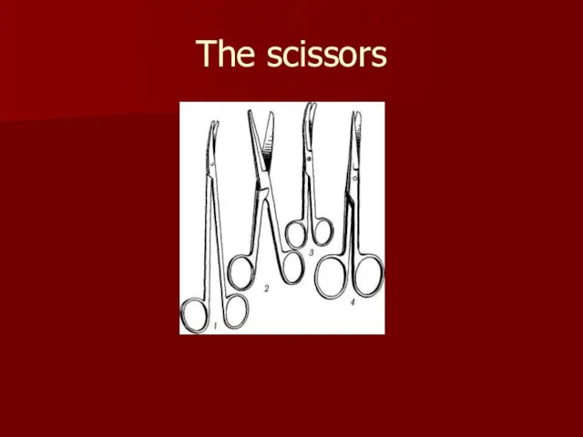 The scissors