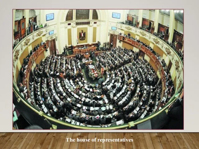 The house of representatives