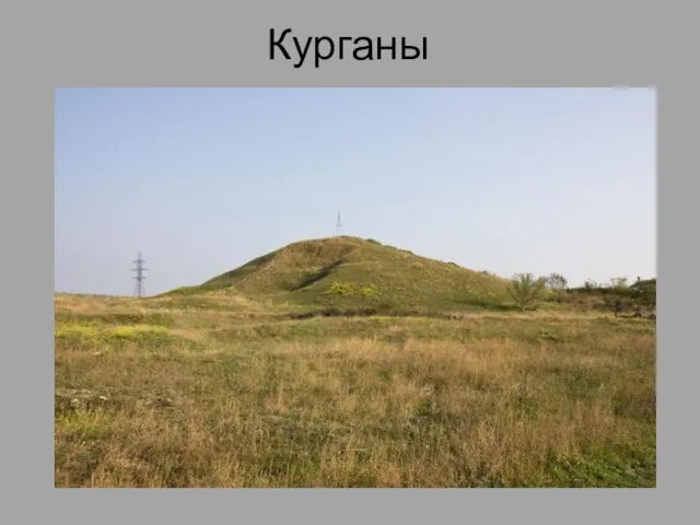 Курганы