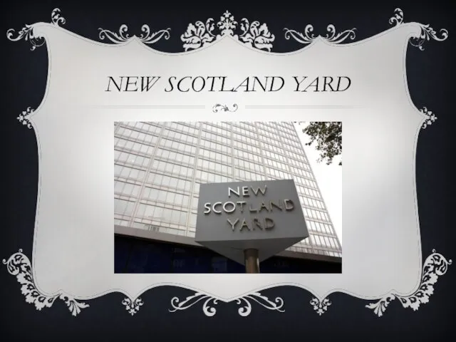 NEW SCOTLAND YARD