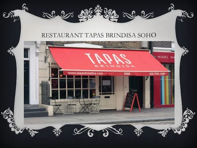 RESTAURANT TAPAS BRINDISA SOHO