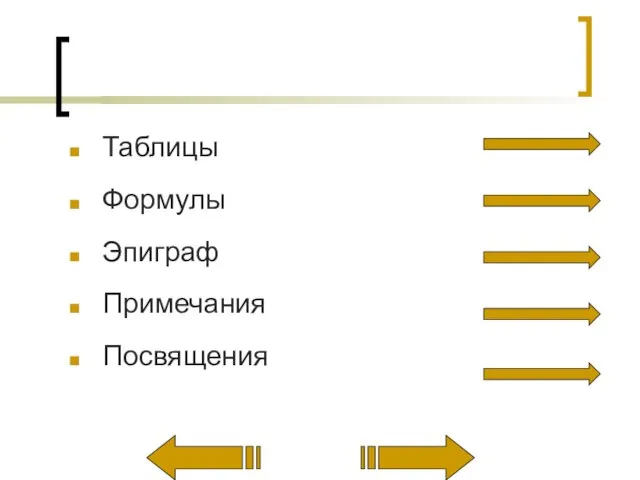 Таблицы Формулы Эпиграф Примечания Посвящения