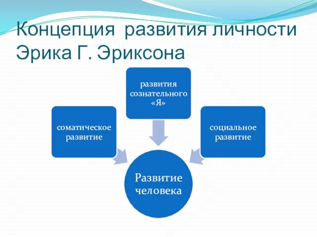 Концепция развития личности Эрика Г. Эриксона