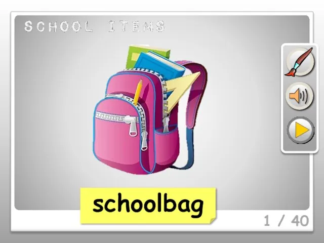 1 / 40 schoolbag