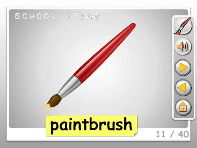 11 / 40 paintbrush