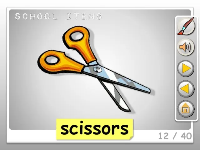 12 / 40 scissors