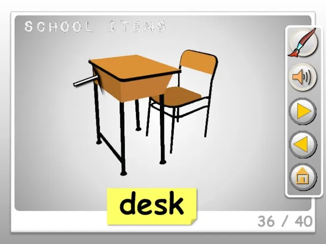 36 / 40 desk