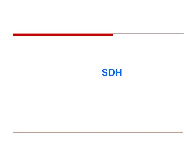 SDH