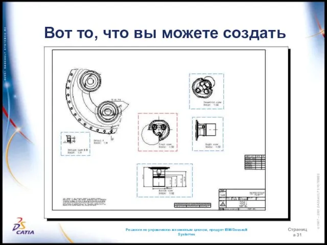 Решения по управлению жизненным циклом, продукт IBM/Dassault Systemes Страница 31 Вот то, что вы можете создать