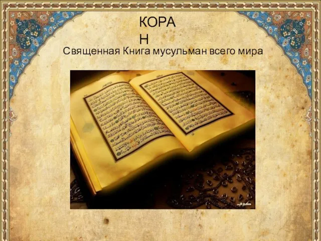 КОРАН Священная Книга мусульман всего мира