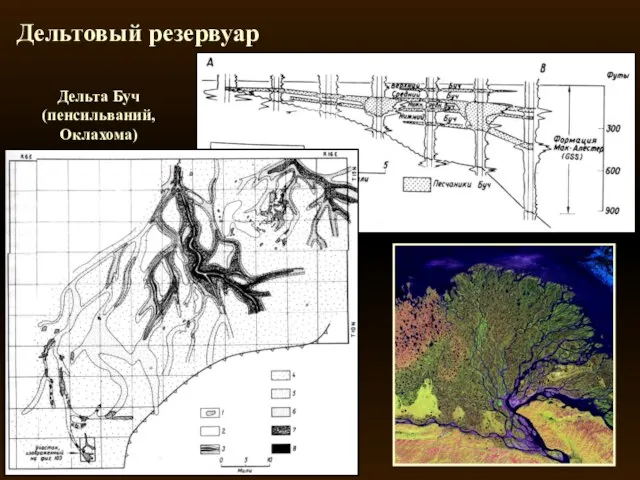 Дельтовый резервуар Дельта Буч (пенсильваний, Оклахома)