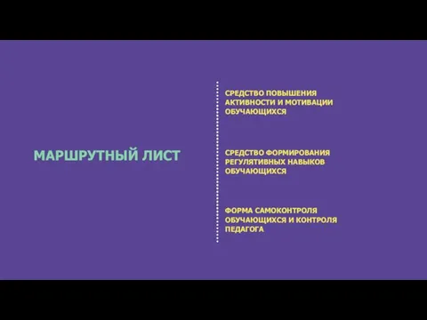 СРЕДСТВО ПОВЫШЕНИЯ АКТИВНОСТИ И МОТИВАЦИИ ОБУЧАЮЩИХСЯ СРЕДСТВО ФОРМИРОВАНИЯ РЕГУЛЯТИВНЫХ НАВЫКОВ ОБУЧАЮЩИХСЯ