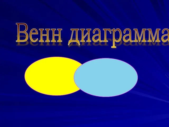 Венн диаграммасы