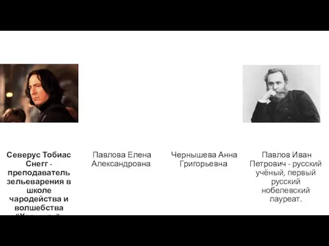 Северус Тобиас Снегг - преподаватель зельеварения в школе чародейства и волшебства