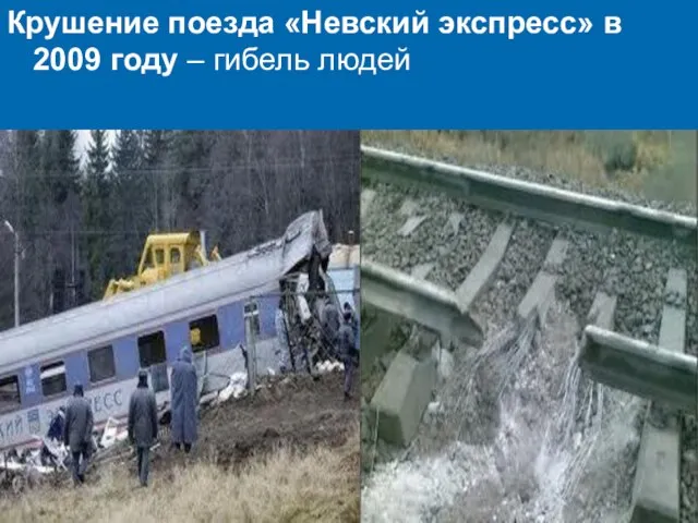 Крушение поезда «Невский экспресс» в 2009 году – гибель людей