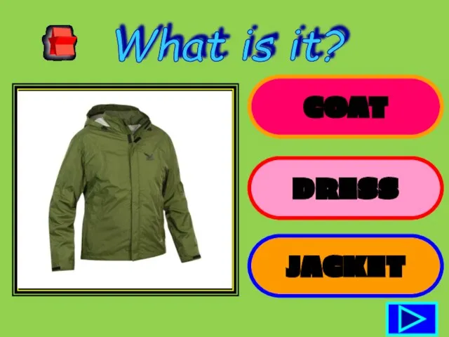 COAT DRESS JACKET What is it?