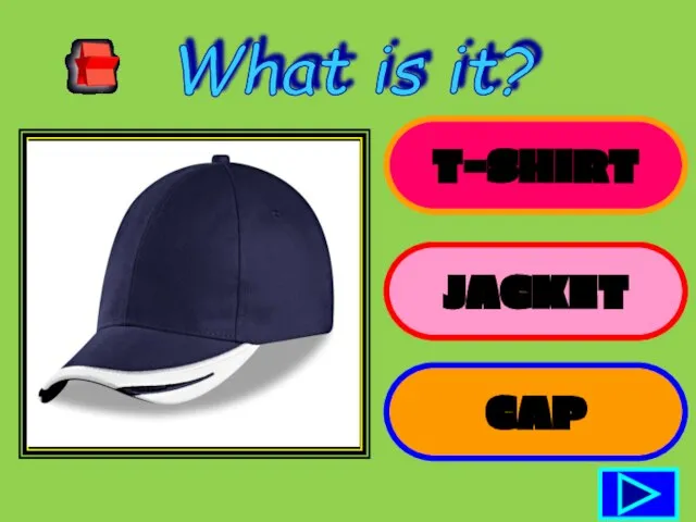 T-SHIRT JACKET CAP What is it?