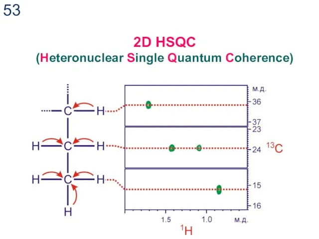 2D HSQC (Heteronuclear Single Quantum Coherence)