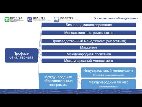 О направлении «Менеджмент»