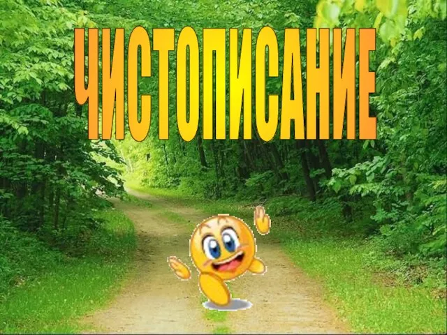 ЧИСТОПИСАНИЕ