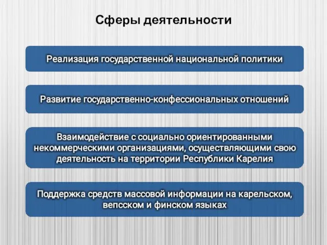 Сферы деятельности