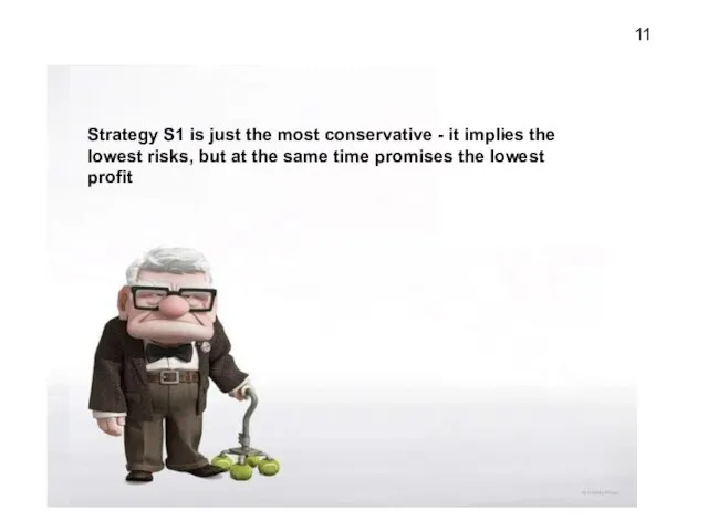 11 Strategy S1 is just the most conservative - it implies