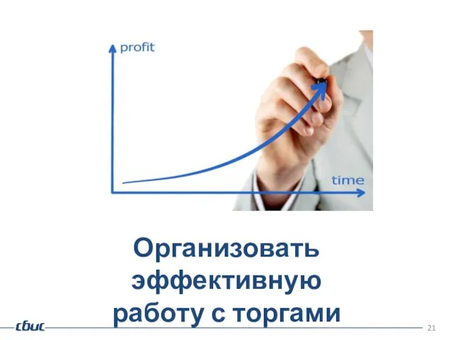 Организовать эффективную работу с торгами