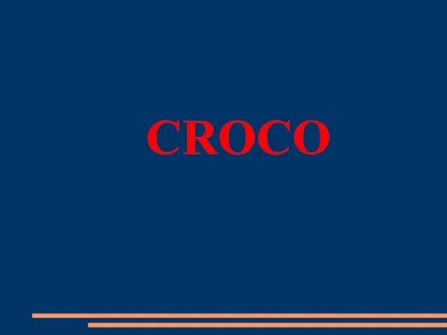 CROCO