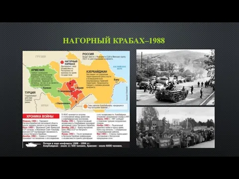 НАГОРНЫЙ КРАБАХ–1988