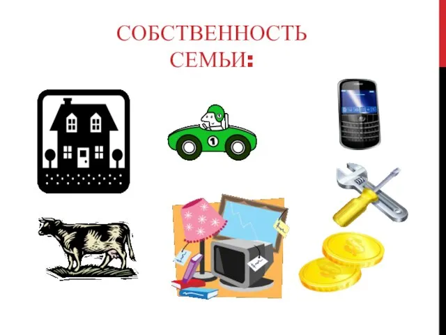 СОБСТВЕННОСТЬ СЕМЬИ: