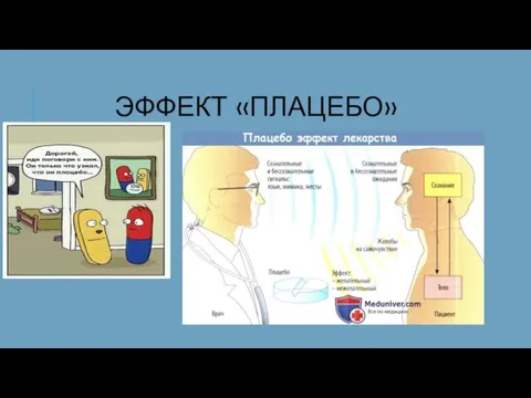 ЭФФЕКТ «ПЛАЦЕБО»