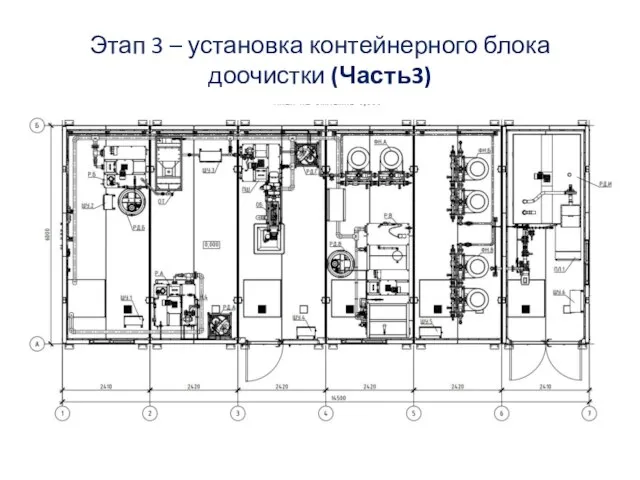 Этап 3 – установка контейнерного блока доочистки (Часть3)