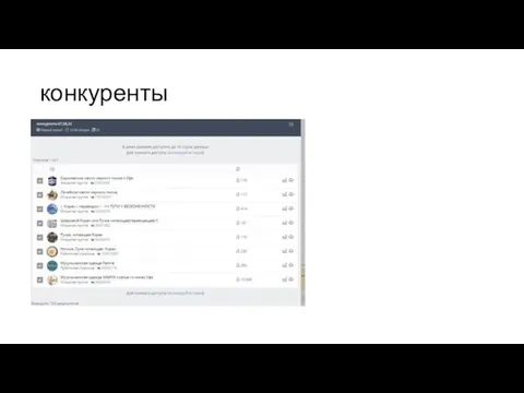 конкуренты