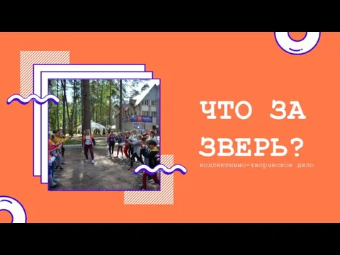 ЧТО ЗА ЗВЕРЬ? коллективно-творческое дело