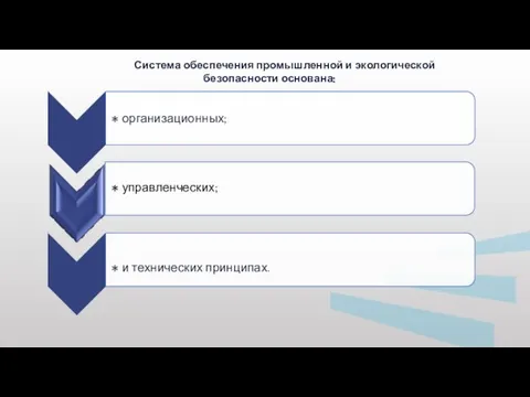 Система обеспечения промышленной и экологической безопасности основана: