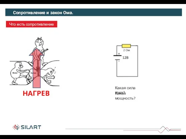 Сопротивление и закон Ома. Что есть сопротивление Электрический ток НАГРЕВ Какая сила тока? Какая мощность?