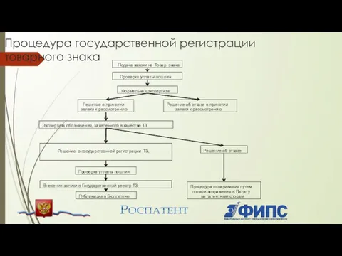 Процедура государственной регистрации товарного знака