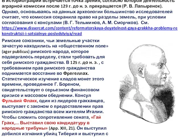 В историографии встречается точка зрения, согласно которой деятельность аграрной комиссии после