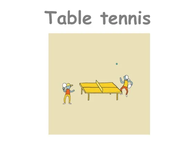 Table tennis