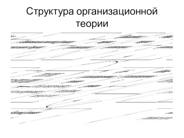 Структура организационной теории