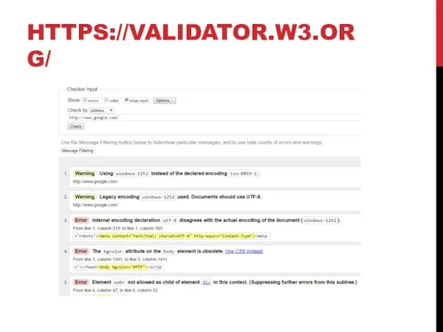 HTTPS://VALIDATOR.W3.ORG/