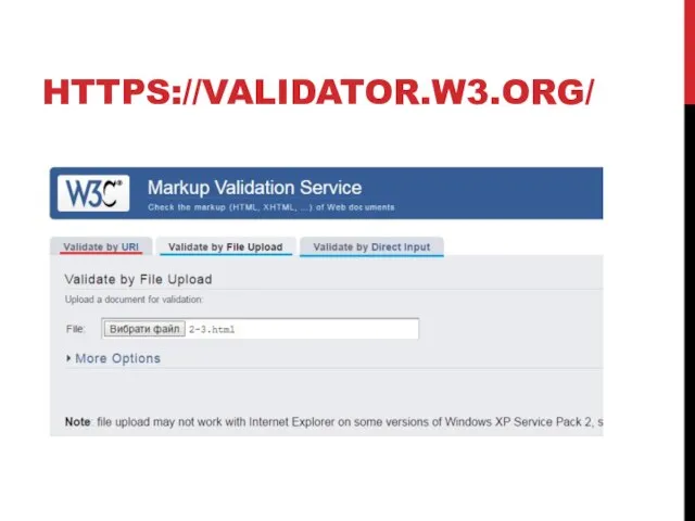 HTTPS://VALIDATOR.W3.ORG/