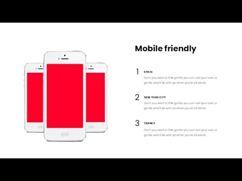 Mobile friendly 1 SPAIN 2 NEW YORK CITY 3 FRANCE Don't