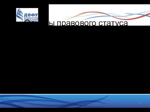 Основы правового статуса личности Естественные и позитивные Права человека и гражданина