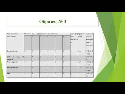 Образец № 3