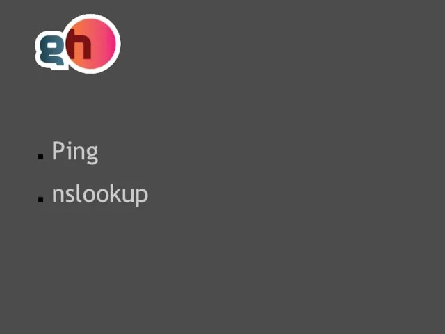 Ping nslookup