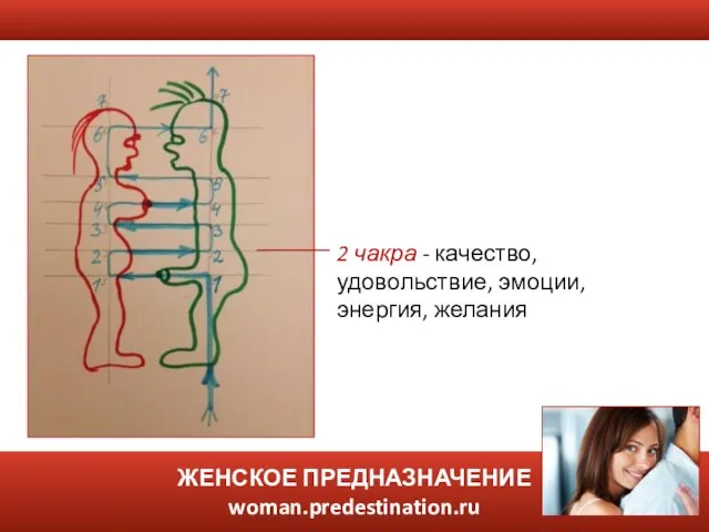 ЖЕНСКОЕ ПРЕДНАЗНАЧЕНИЕ woman.predestination.ru 2 чакра - качество, удовольствие, эмоции, энергия, желания