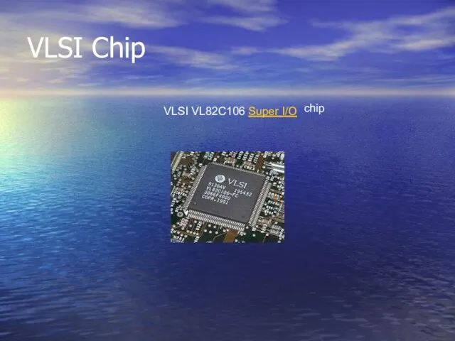 VLSI Chip chip VLSI VL82C106 Super I/O