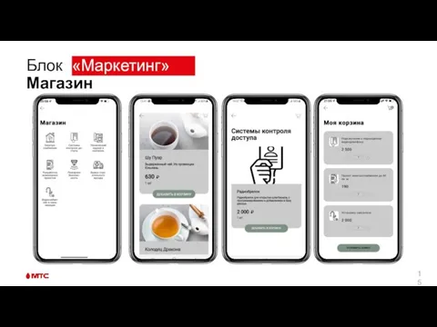 Блок «Маркетинг» Магазин 15
